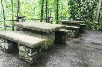 Glen park apartments bbq picnic area